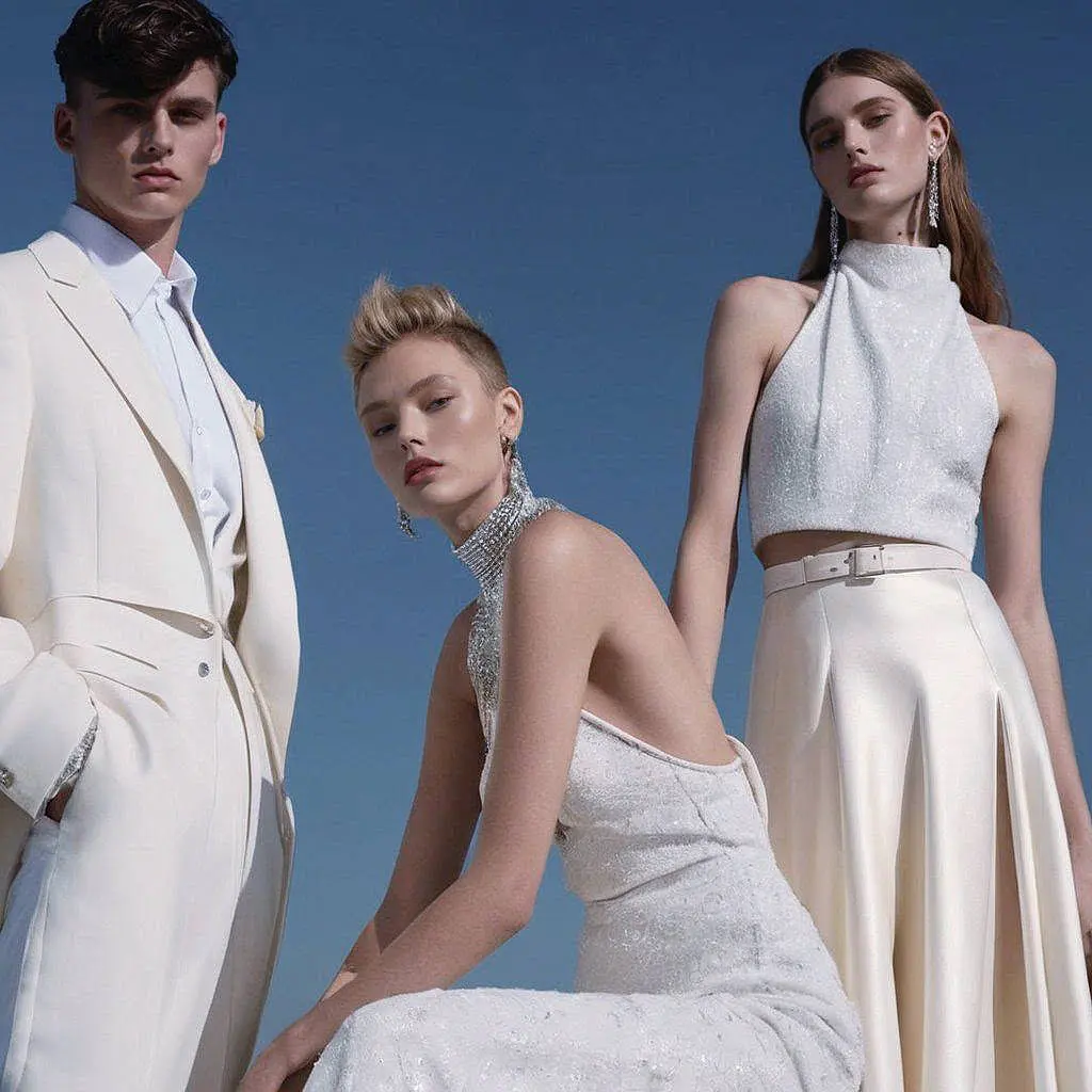 Wind-blown elegance Cycladic fashion editorial in Mykonos, Greece