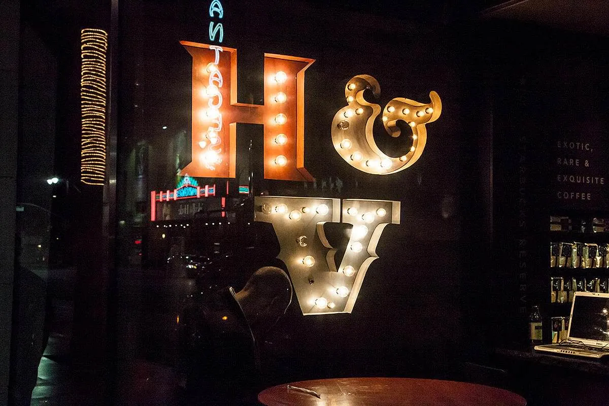 Diner facade americana travel photography