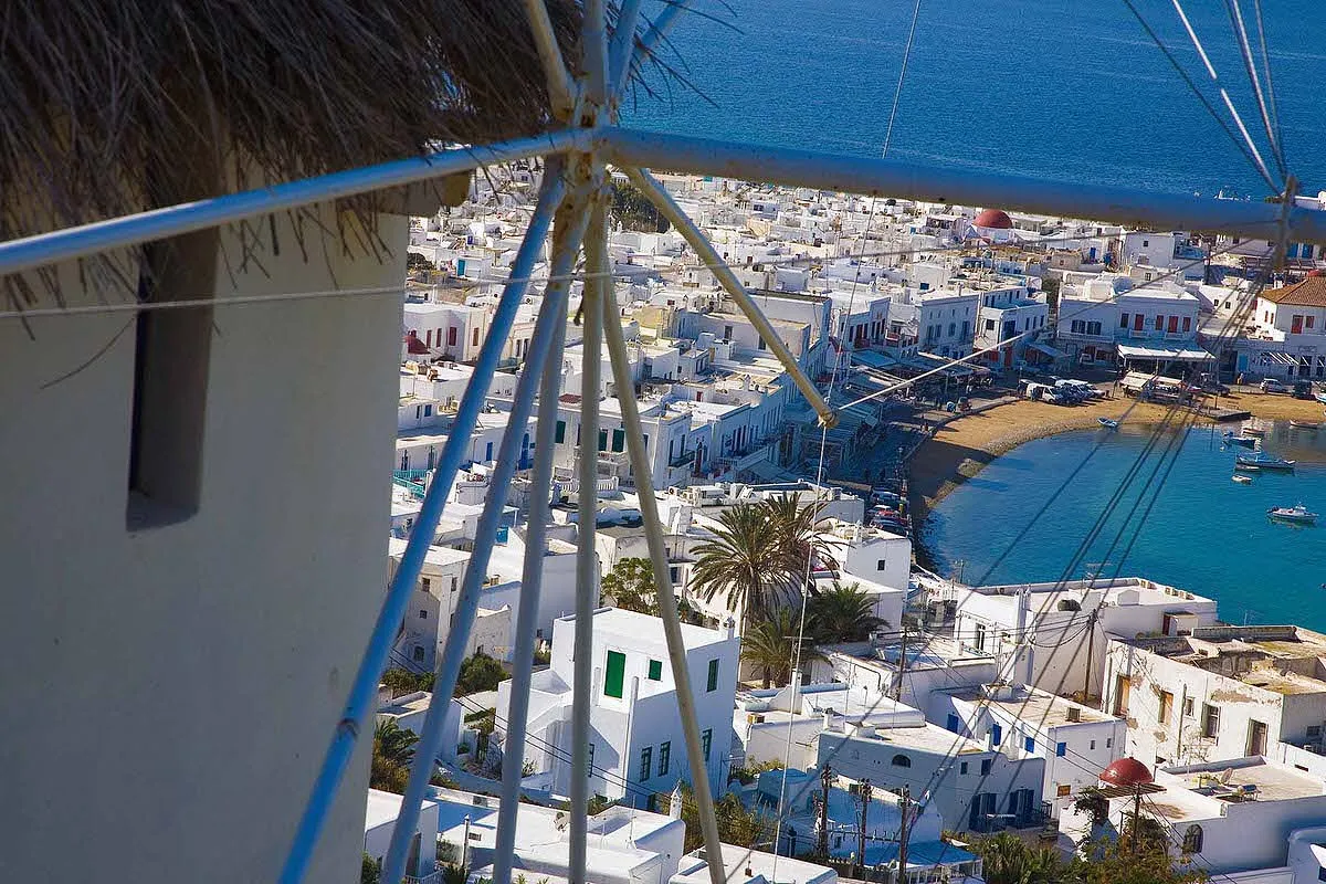 Cycladic abstract architecture travel photography