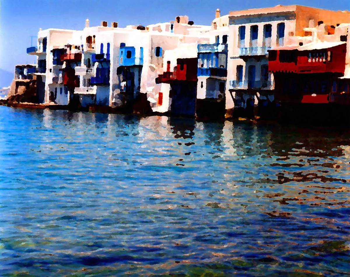 Painterly Little Venice reflection travel photography